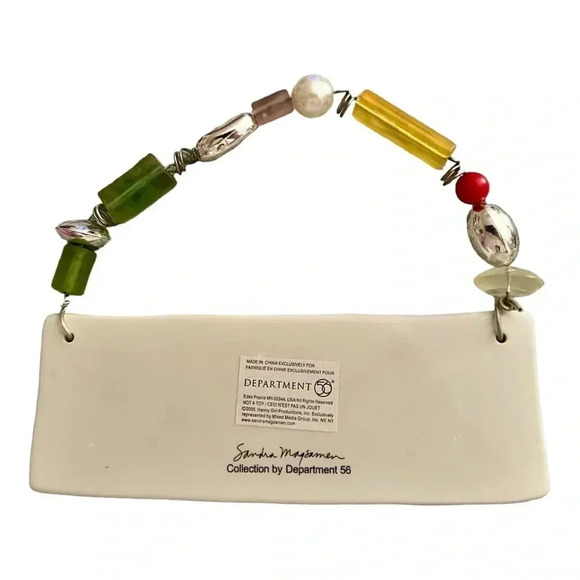 Dept 56 Sandra Magsamen In a World Where You Can be Anything Be Yourself Plaque - Picture 10 of 15